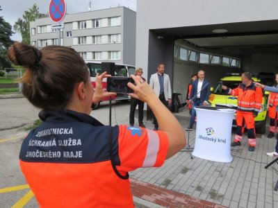 Nová výjezdová základna ZZS JčK ve Veselí nad Lužnicí